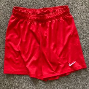 Nike Red Drifit Women’s Shorts